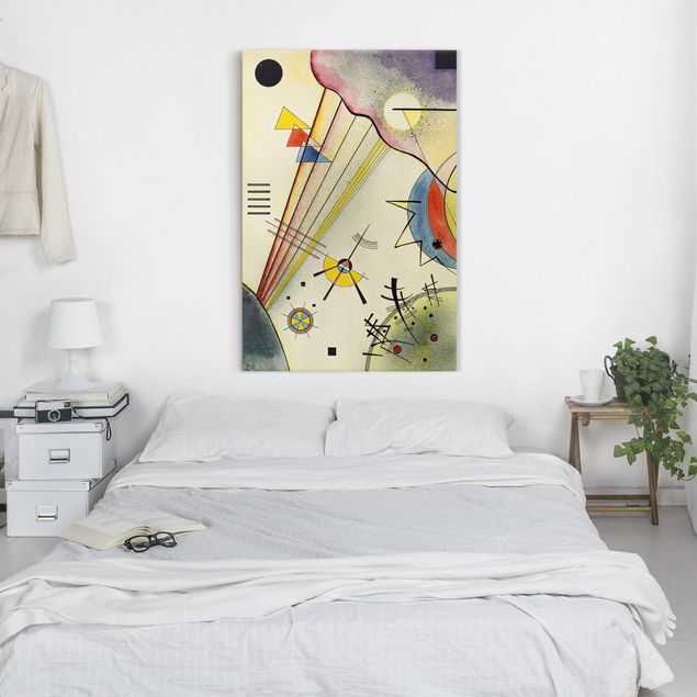 Abstrakte Bilder Wassily Kandinsky - Deutliche Verbindung