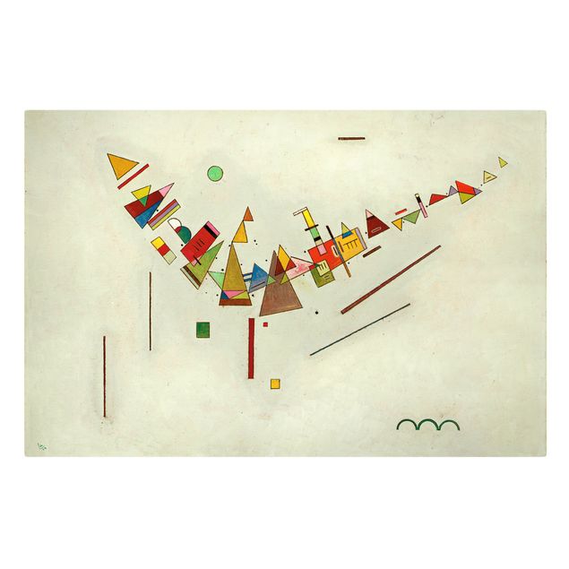 Leinwandbilder Wassily Kandinsky - Winkelschwung