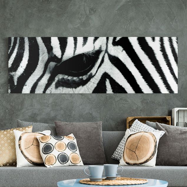 Leinwandbilder schwarz-weiß Zebra Crossing No.4