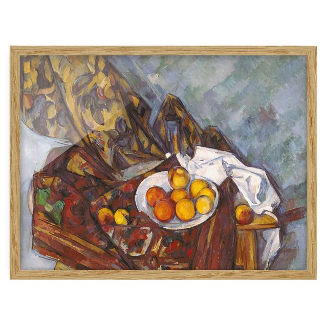 Cézanne Gemälde Paul Cézanne - Stillleben Früchte