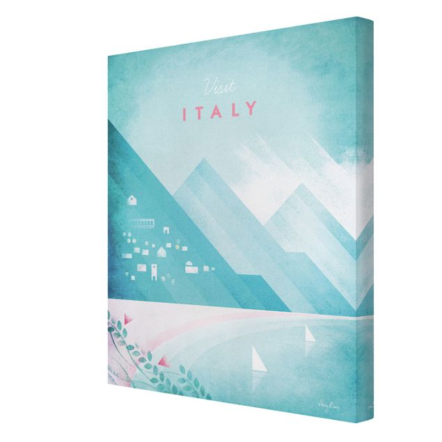 Leinwandbilder kaufen Reiseposter - Italien