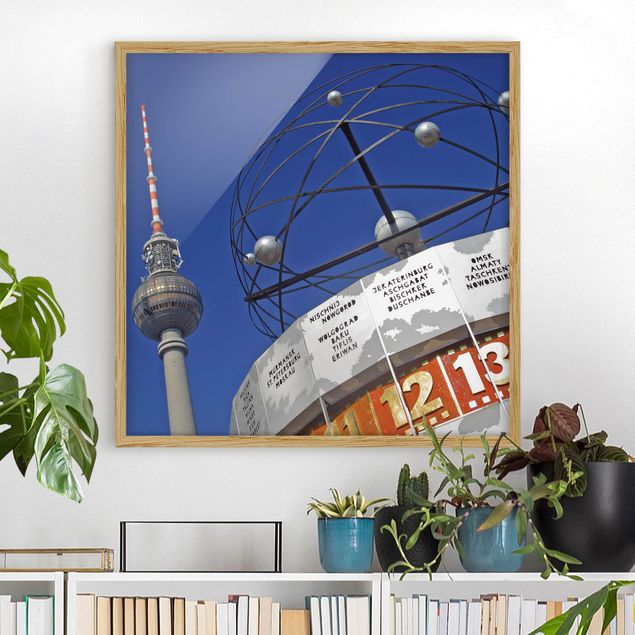 Sprüche Bilder mit Rahmen Berlin Alexanderplatz