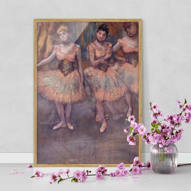 Impressionistische Bilder Edgar Degas - Tänzerinnen vor Exercice