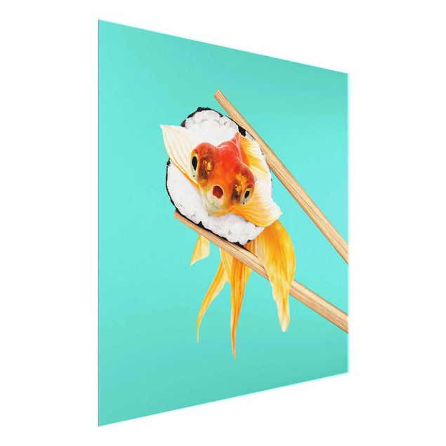 Jonas Loose Bilder Sushi mit Goldfisch