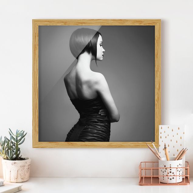 Moderne Bilder mit Rahmen Elegant Silhouette
