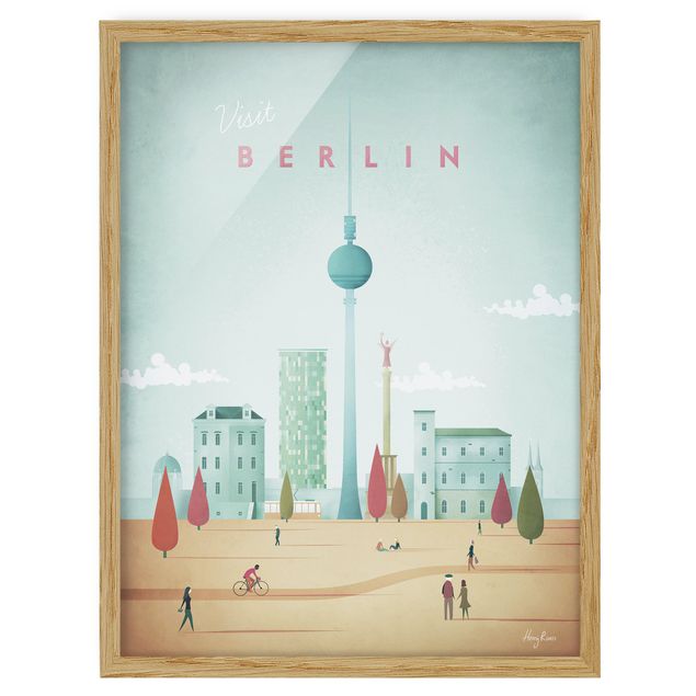 Henry Rivers Poster Reiseposter - Berlin