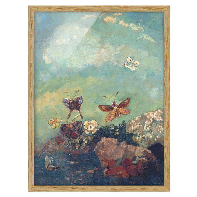 Wandbilder Odilon Redon - Schmetterlinge
