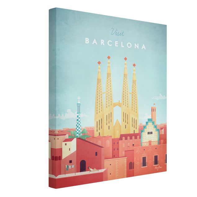 Bilder Reiseposter - Barcelona