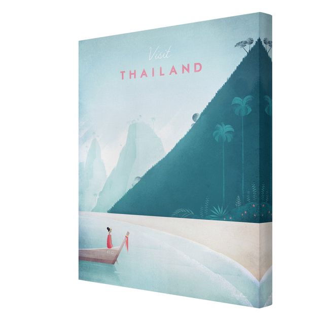Leinwandbilder kaufen Reiseposter - Thailand