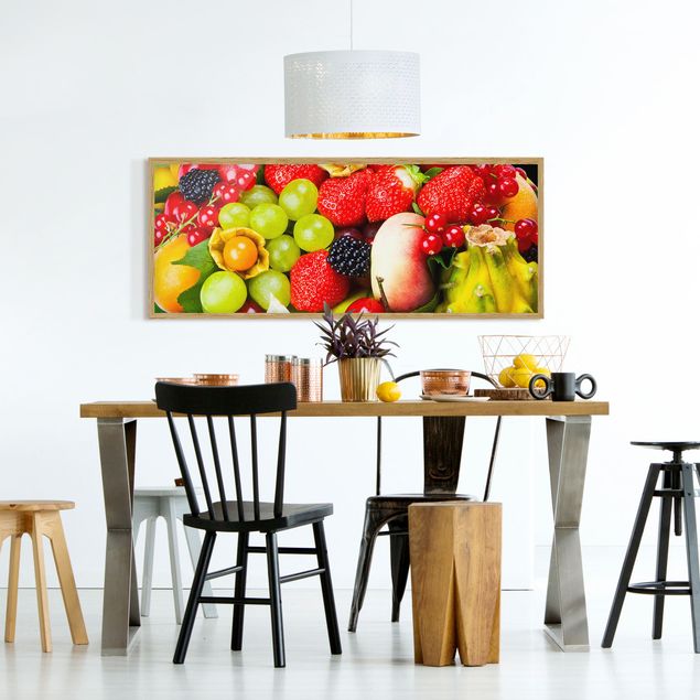 Bilder mit Rahmen Fruit Basket