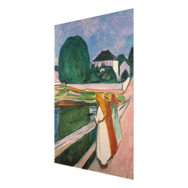 Munch Gemälde Edvard Munch - Weiße Nacht