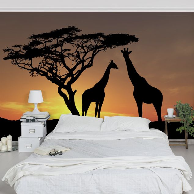 Design Tapeten African Sunset