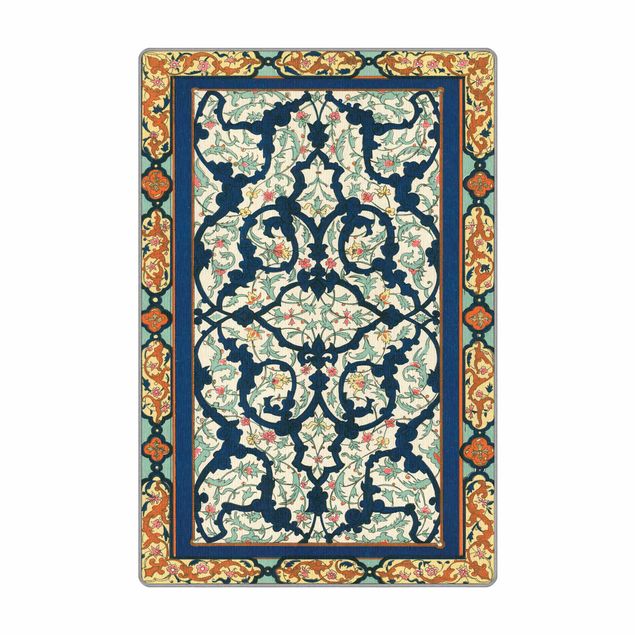 Teppich - Altmodischer Blauer Teppich