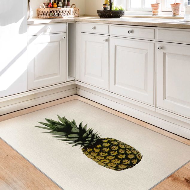 Moderner Teppich Ananas