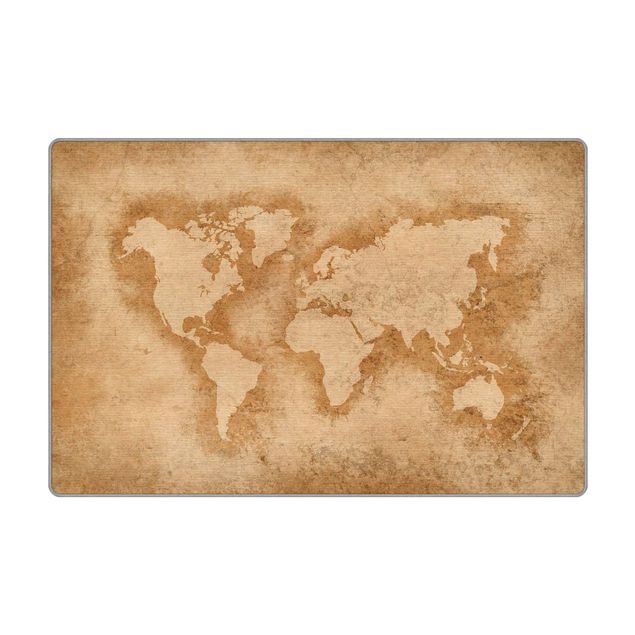 Teppich - Antike Weltkarte