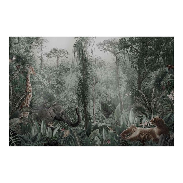 Tapeten Antiker Dschungel