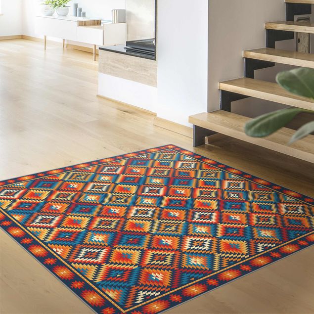 Moderner Teppich Außergewöhnlicher Kelim Teppich