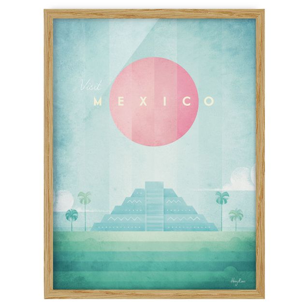 Henry Rivers Poster Reiseposter - Mexiko