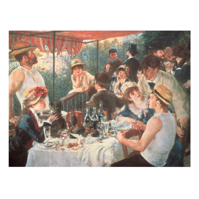 schöne Leinwandbilder Auguste Renoir - Das Frühstück der Ruderer