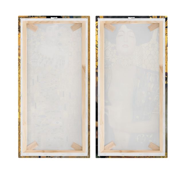 Leinwandbilder Gustav Klimt - Judith und Adele