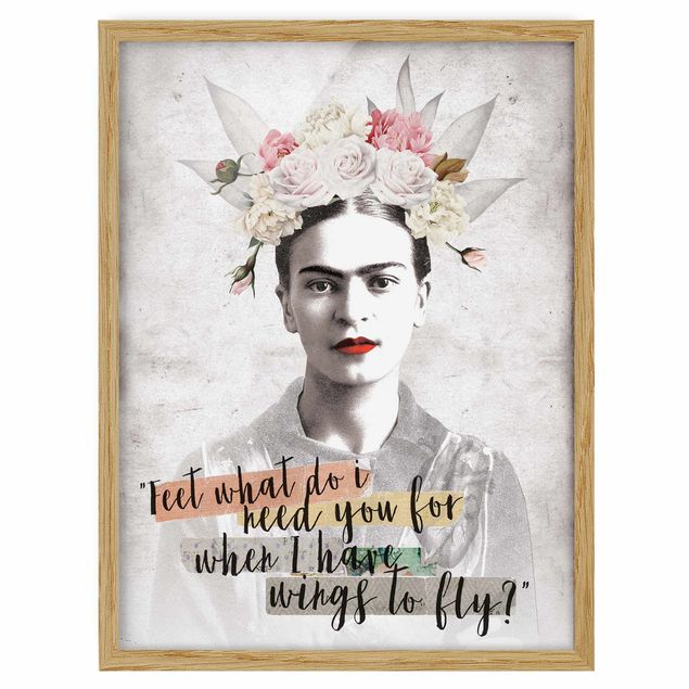 schöne Bilder Frida Kahlo - Quote