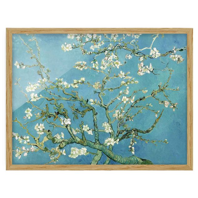 Blumen Bilder mit Rahmen Vincent van Gogh - Mandelblüte