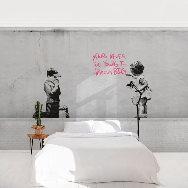 Design Tapeten Dream Big - Brandalised ft. Graffiti by Banksy