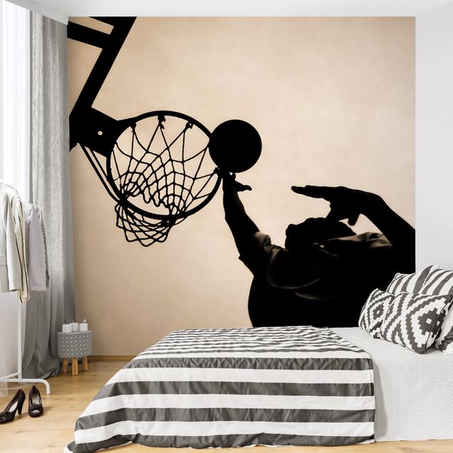 Fototapete selbstklebend Basketball
