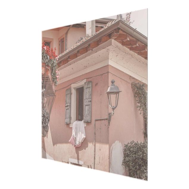 Glasbild - Bella Italia - Quadrat