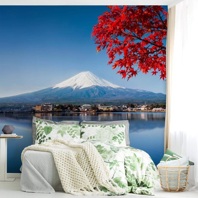Tapete Natur Berg Fuji im Herbst