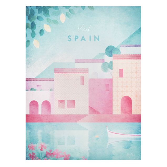 Leinwandbilder kaufen Reiseposter - Spanien