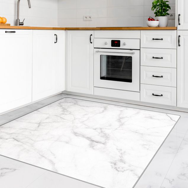 Moderner Teppich Bianco Carrara