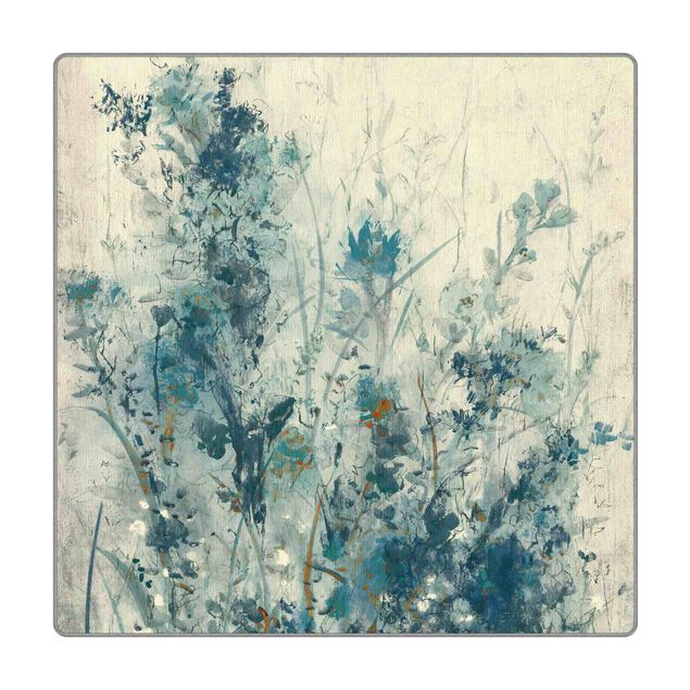 Teppich - Blaue Frühlingswiese I