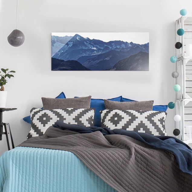 Wandbilder Blaues Bergpanorama