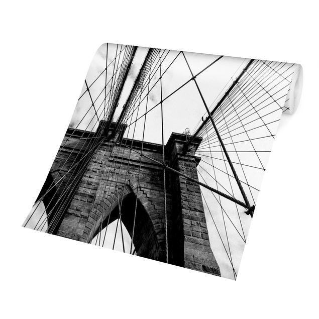 Tapeten Brooklyn Bridge in Perspektive
