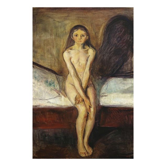 Edvard Munch Bilder Edvard Munch - Pubertät