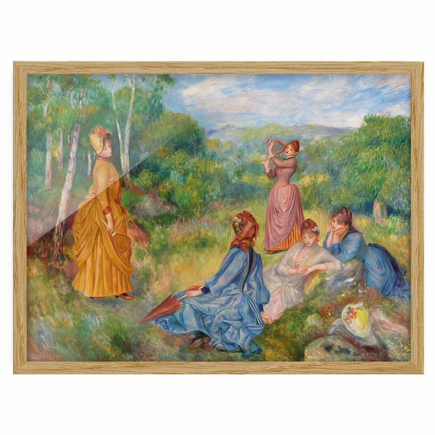 Renoir Gemälde Auguste Renoir - Federballspiel