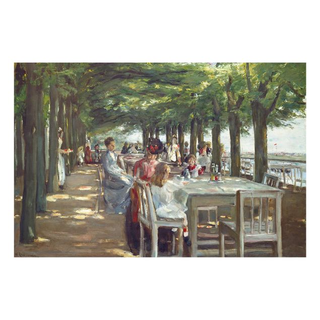 Max Liebermann Gemälde Max Liebermann - Terrasse des Restaurants Jacob