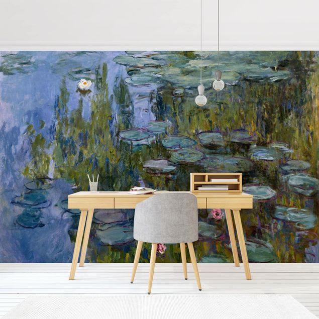 Tapete Blumen Claude Monet - Seerosen (Nympheas)