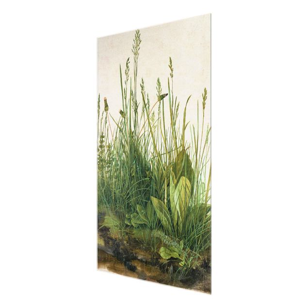 Bilder auf Glas Albrecht Dürer - Das große Rasenstück