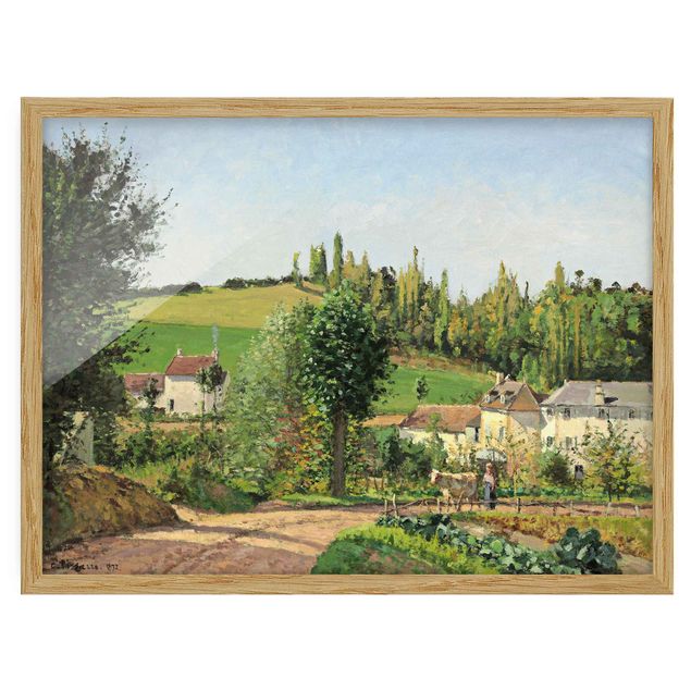 Camille Pissarro Bilder Camille Pissarro - Kleines Dorf