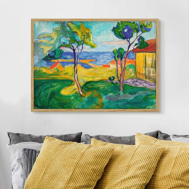 Expressionismus Bilder Edvard Munch - Der Garten
