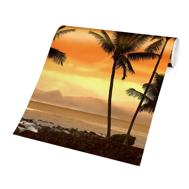 selbstklebende Tapete Caribbean Sunset II