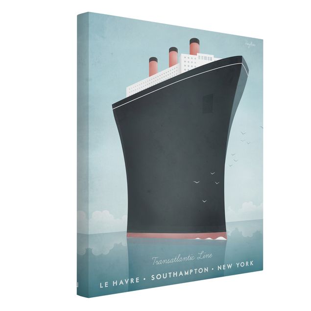 Henry Rivers Bilder Reiseposter - Kreuzfahrtschiff