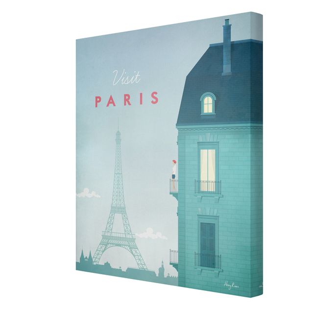 Leinwandbilder Reiseposter - Paris