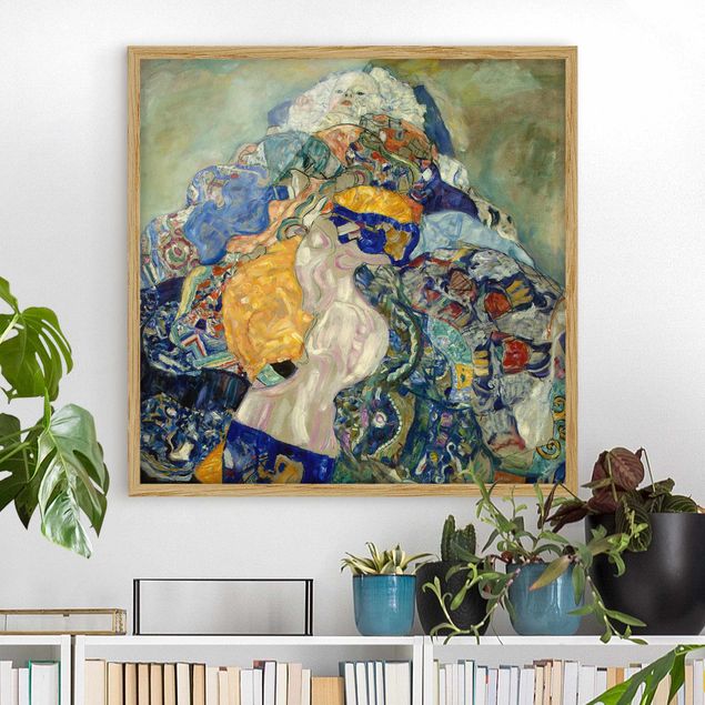 Jugendstil Bilder Gustav Klimt - Baby (Wiege)