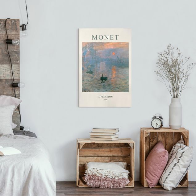 Leinwandbilder Claude Monet - Impression - Museumsedition