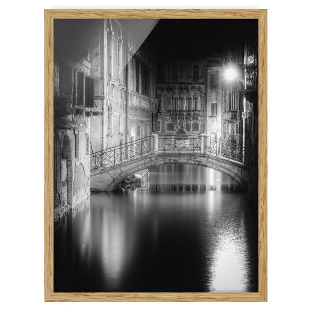 Bilder mit Rahmen Brücke Venedig