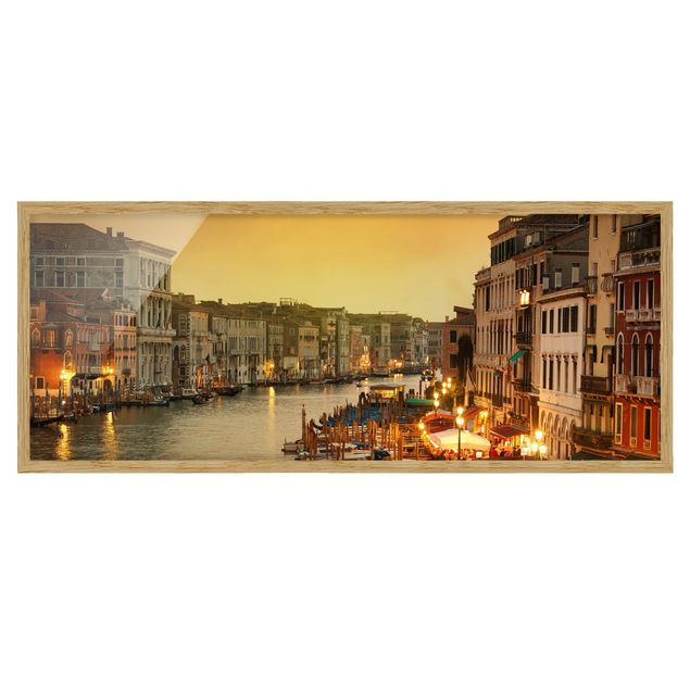 gerahmte Bilder Großer Kanal von Venedig