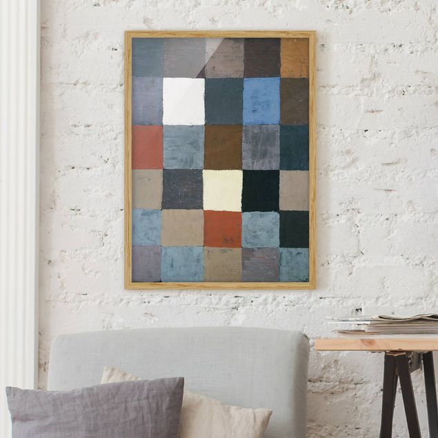 Expressionistische Gemälde Paul Klee - Farbtafel